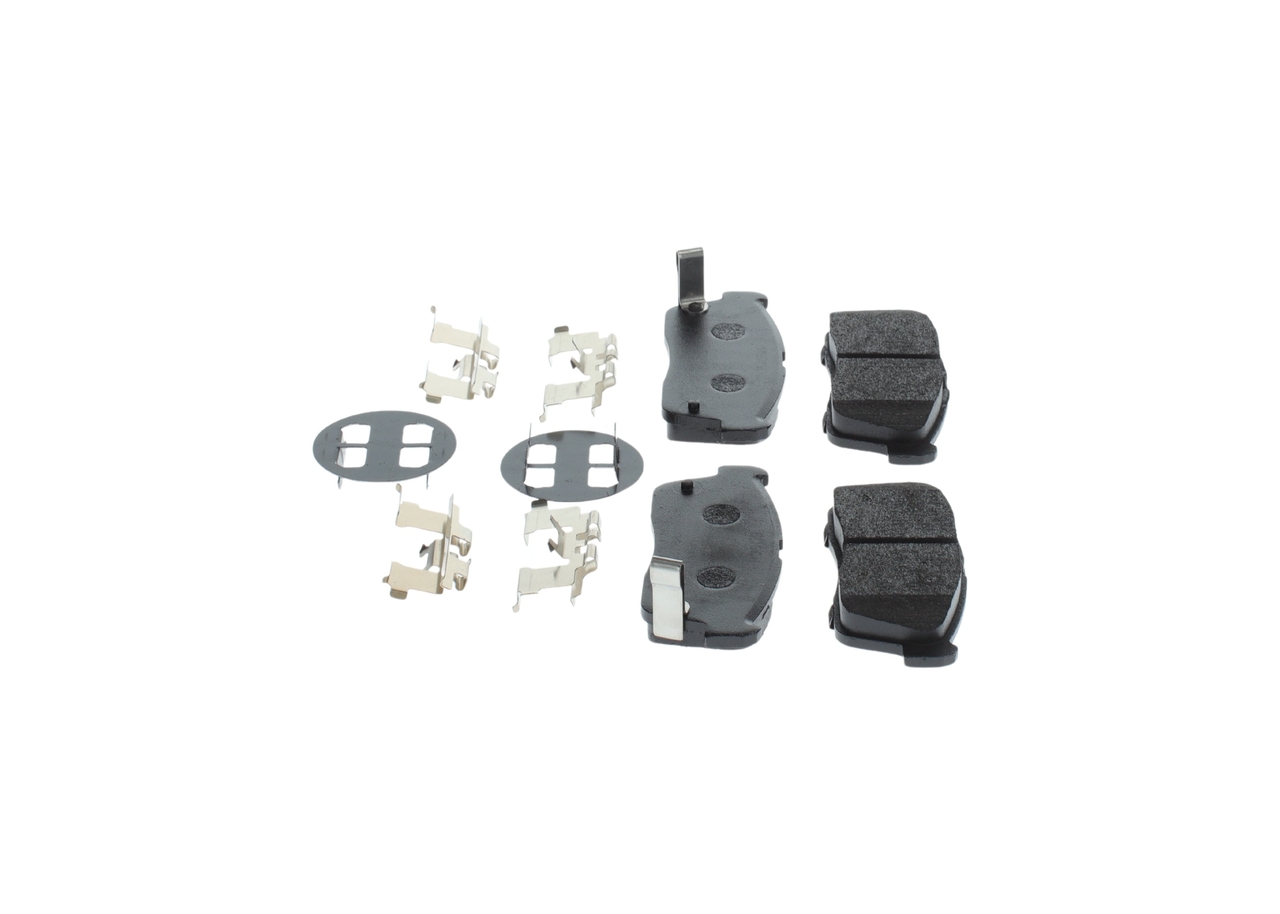 Brake Pad Set, disc brake - 0 986 494 618 BOSCH