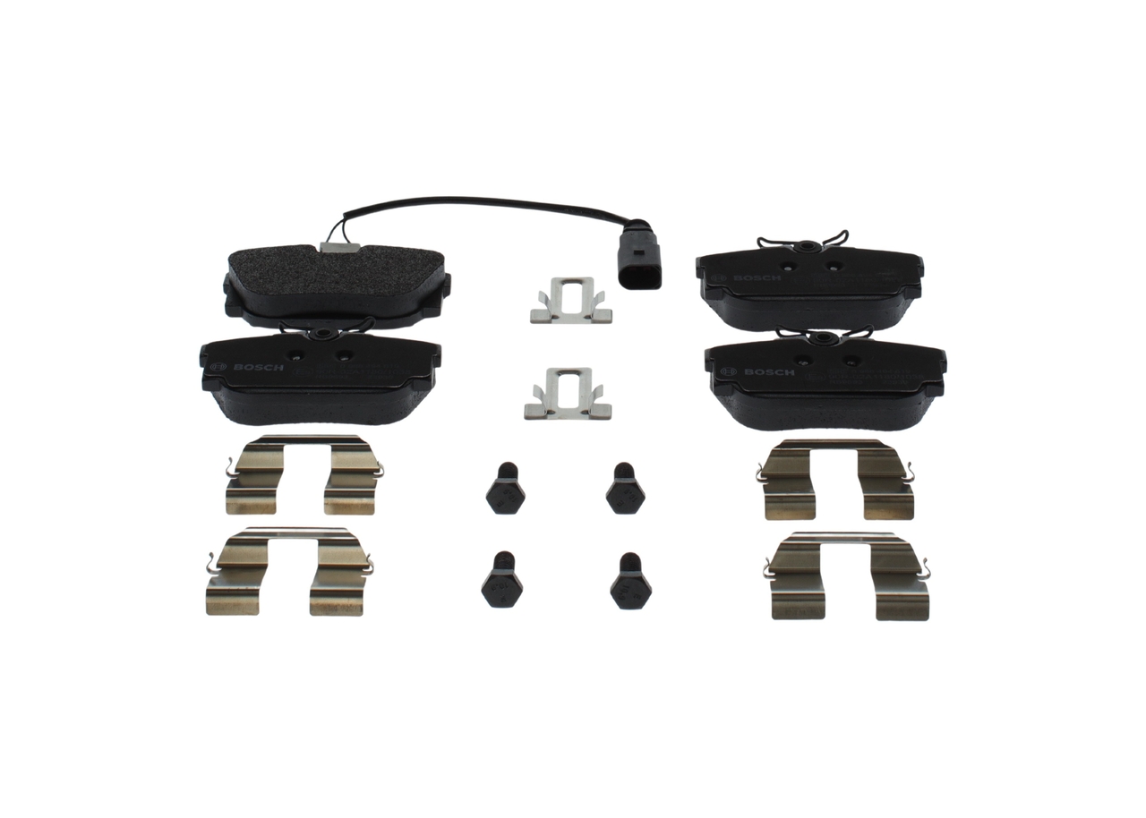 Brake Pad Set, disc brake - 0 986 494 619 BOSCH