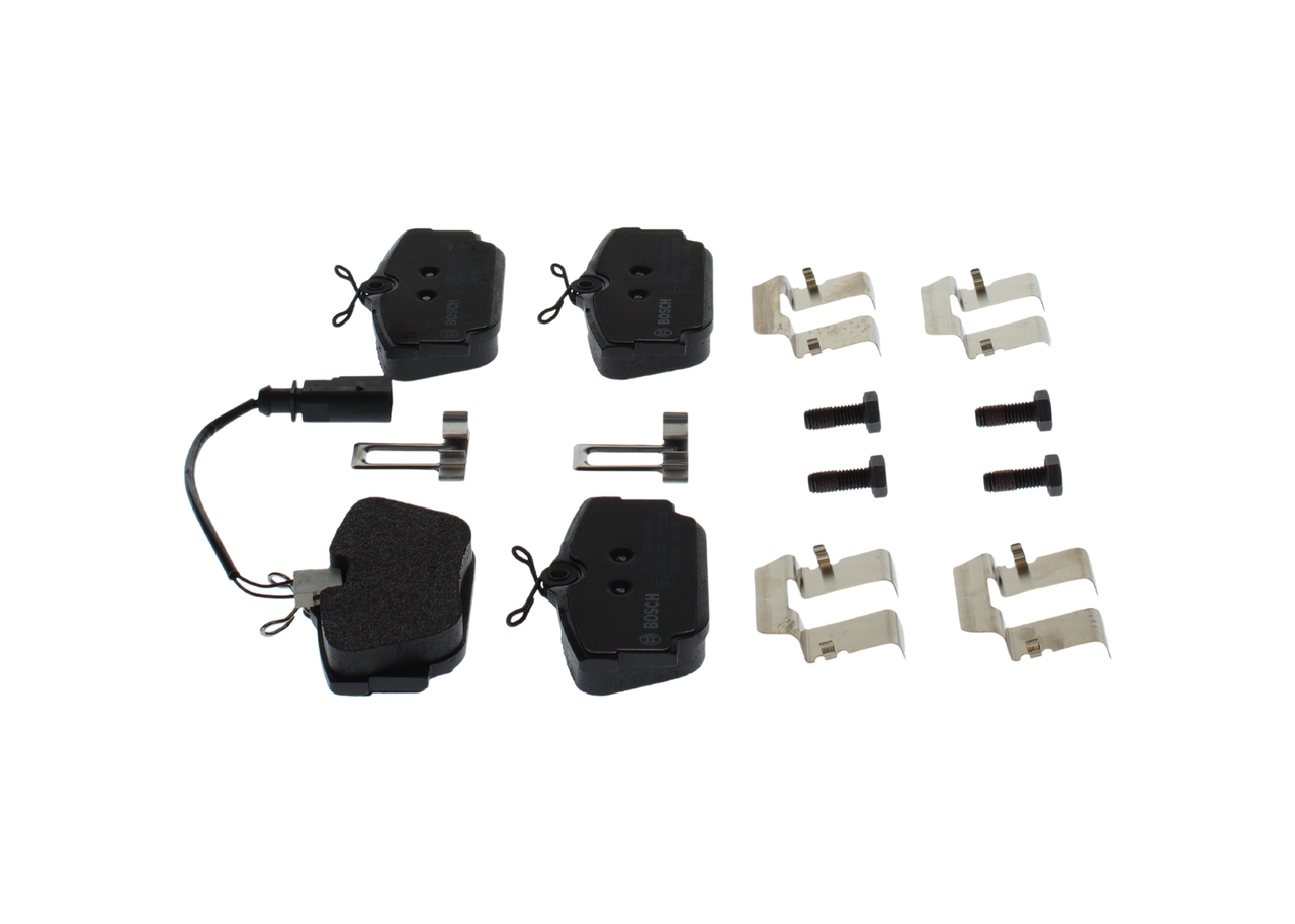 Kit pastiglie freno, Freno a disco - 0 986 494 619 BOSCH