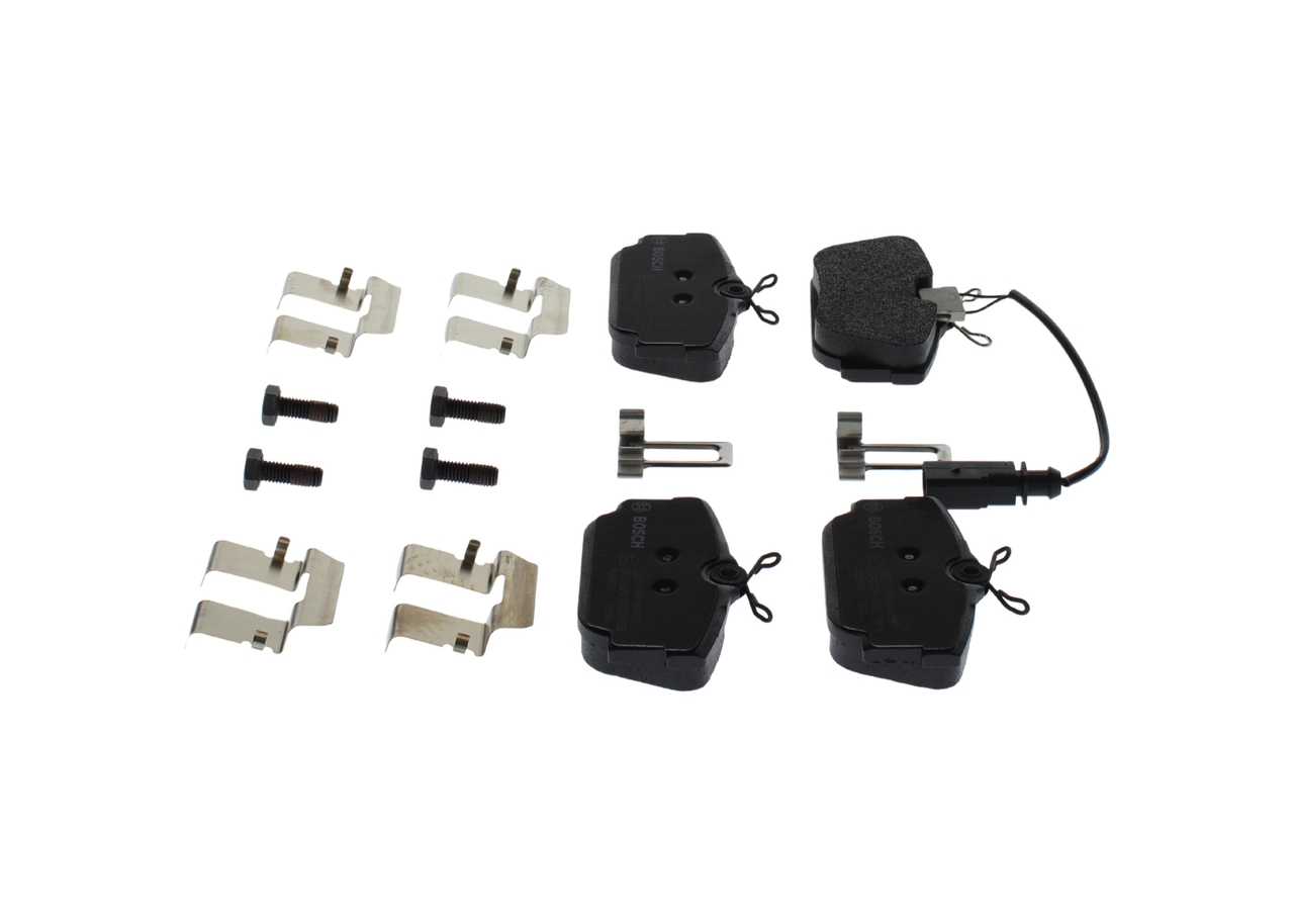 Kit pastiglie freno, Freno a disco - 0 986 494 619 BOSCH
