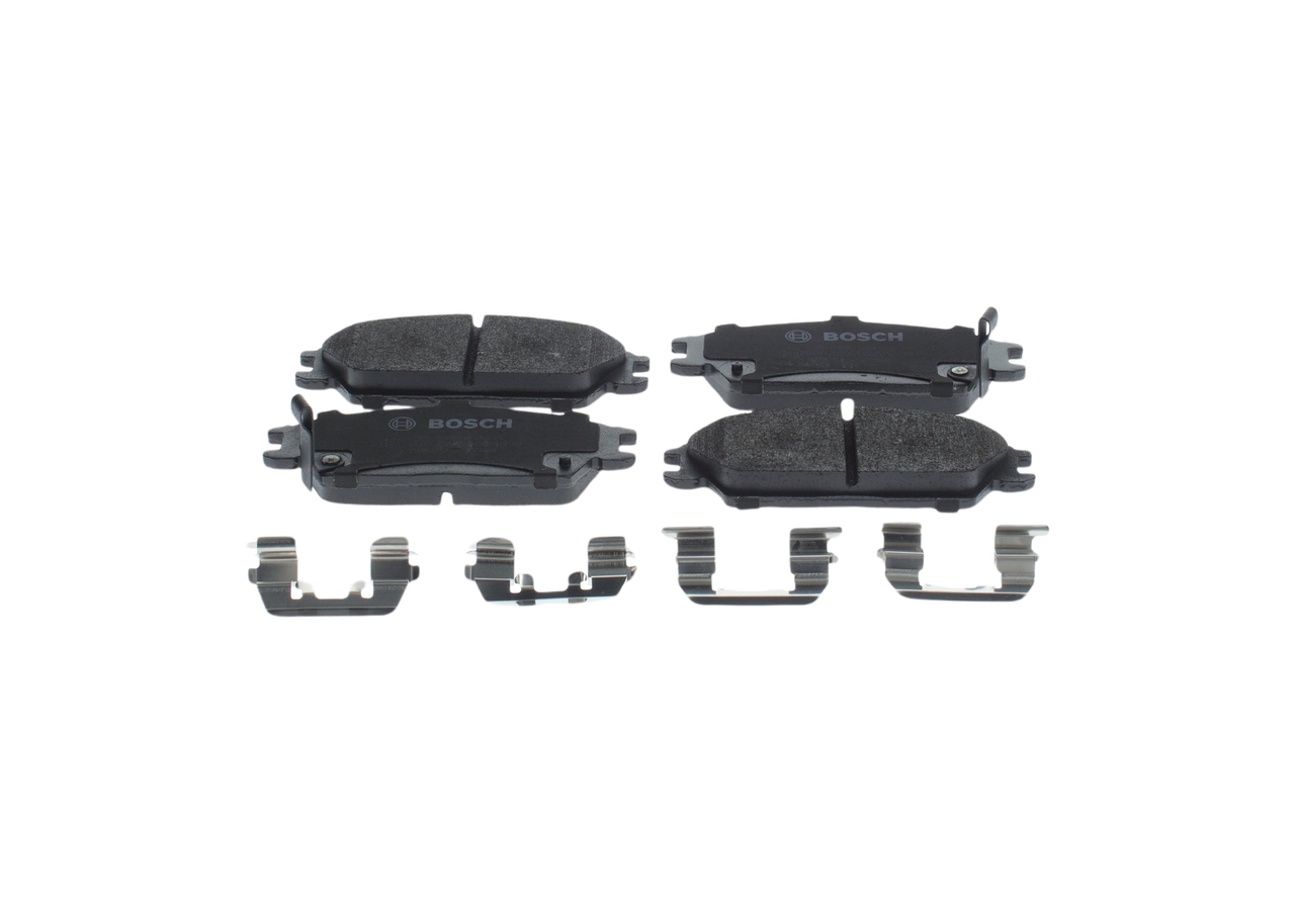 Комплект тормозных колодок, дисковый тормоз - 0 986 494 620 BOSCH