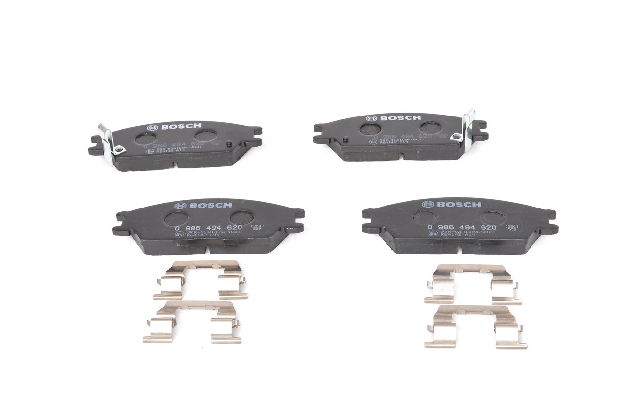 Brake Pad Set, disc brake - 0 986 494 620 BOSCH