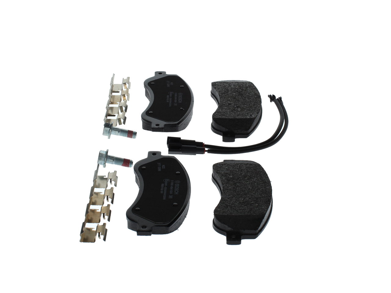 Brake Pad Set, disc brake - 0 986 494 624 BOSCH