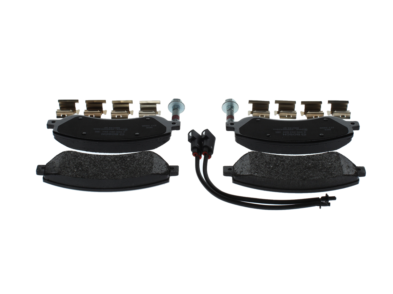 Brake Pad Set, disc brake - 0 986 494 624 BOSCH
