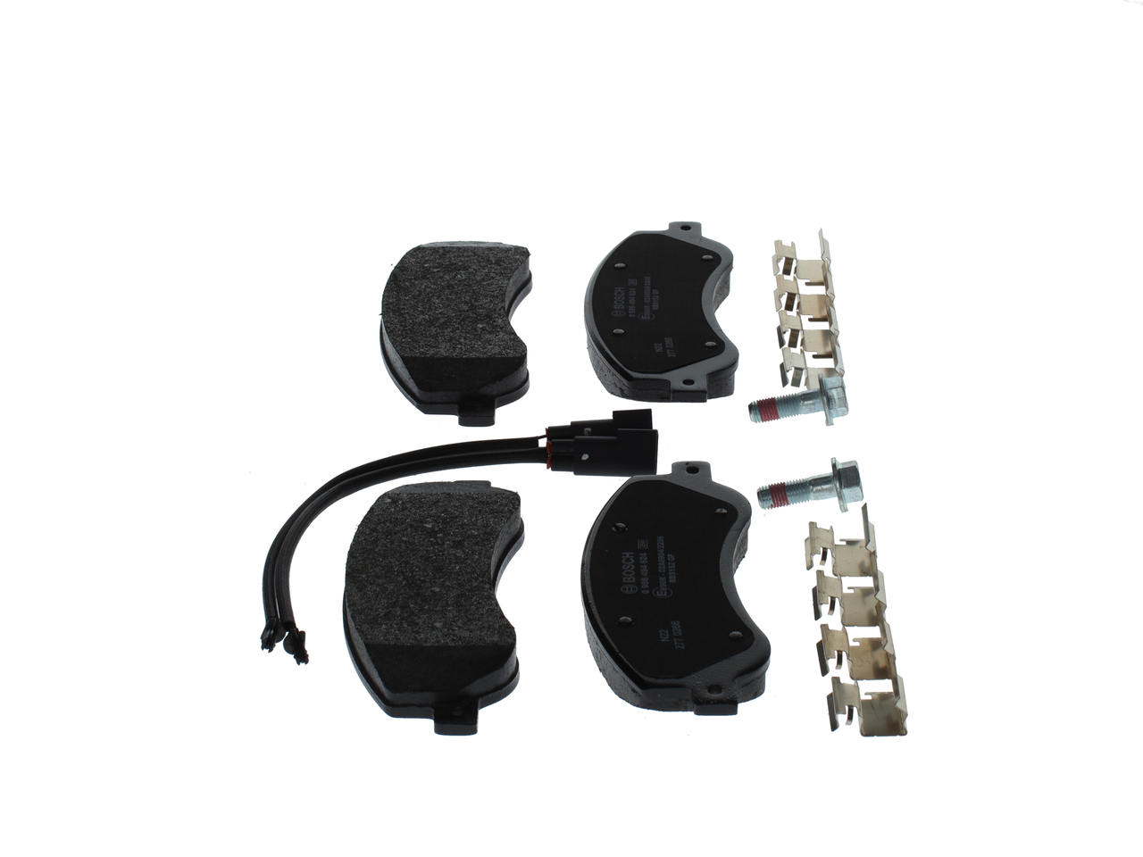 Brake Pad Set, disc brake - 0 986 494 624 BOSCH