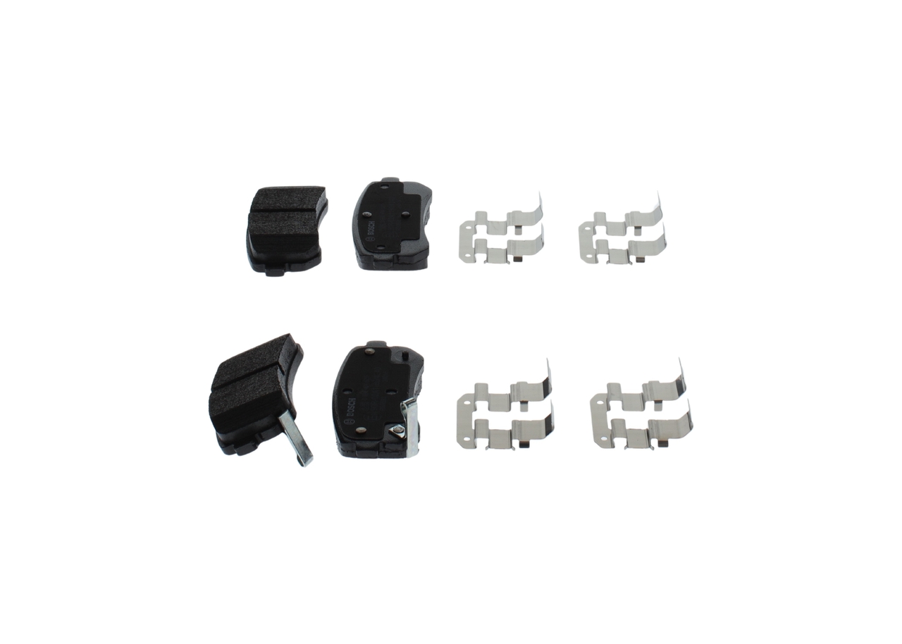 Brake Pad Set, disc brake - 0 986 494 627 BOSCH