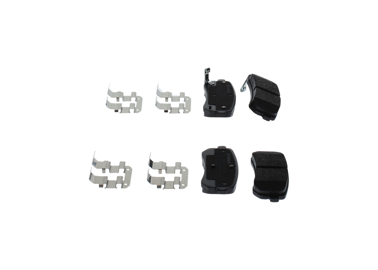 Brake Pad Set, disc brake - 0 986 494 627 BOSCH