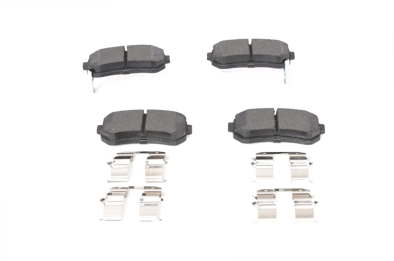 Brake Pad Set, disc brake - 0 986 494 627 BOSCH