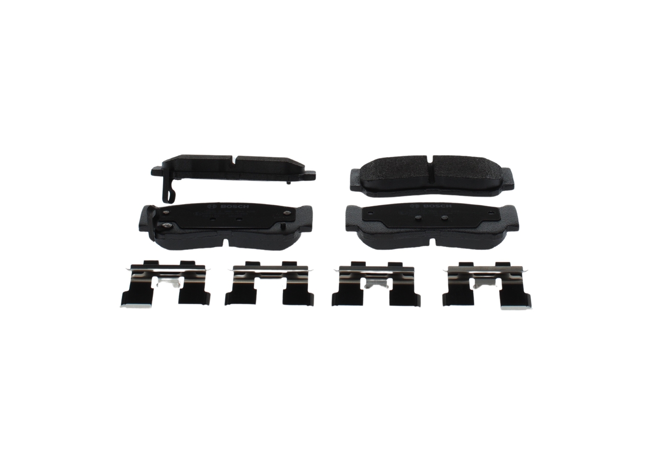 Brake Pad Set, disc brake - 0 986 494 628 BOSCH