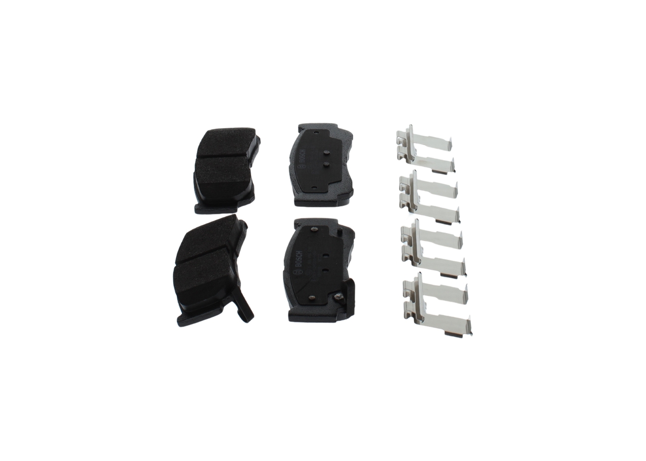 Brake Pad Set, disc brake - 0 986 494 628 BOSCH