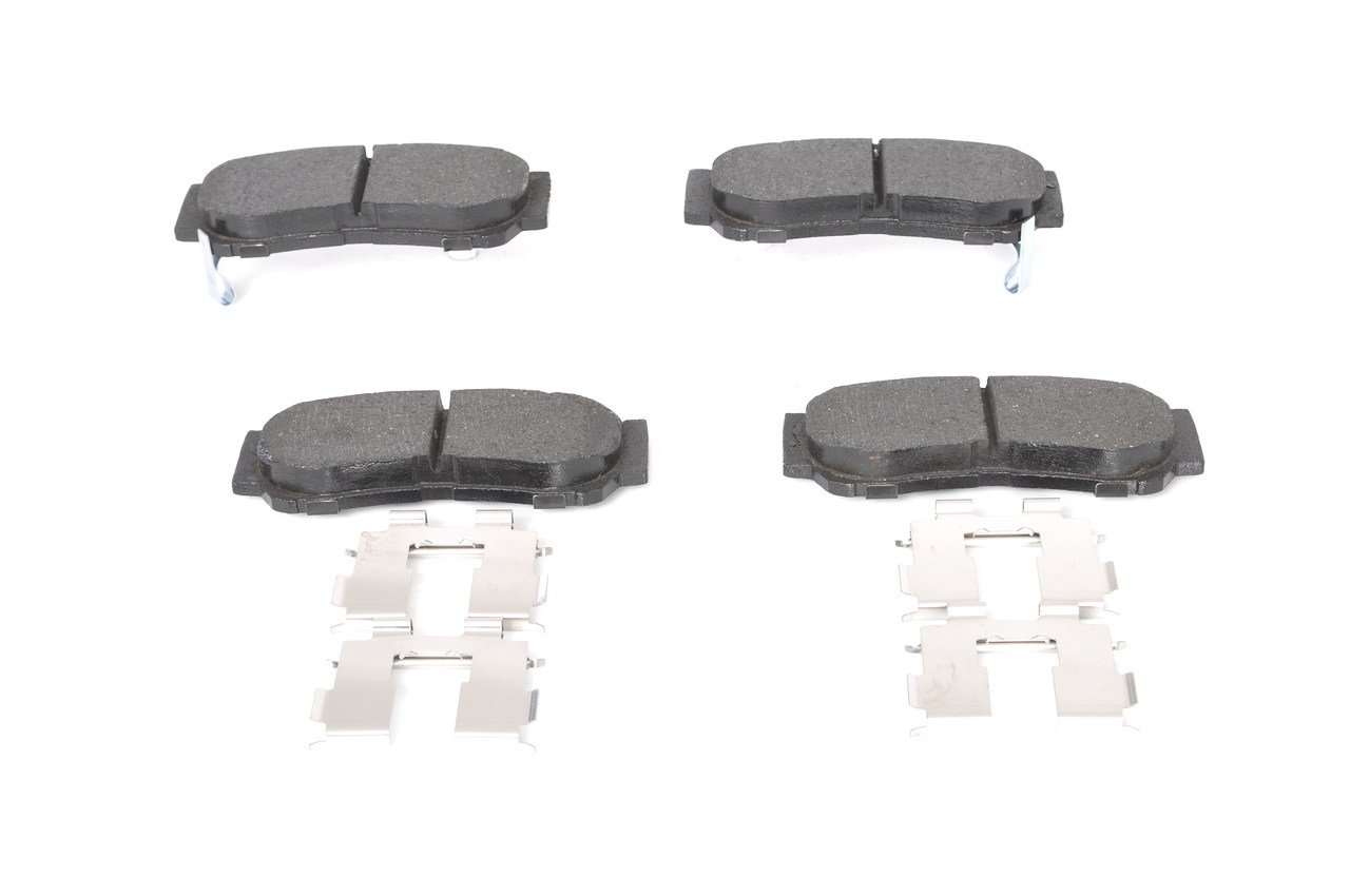Brake Pad Set, disc brake - 0 986 494 628 BOSCH