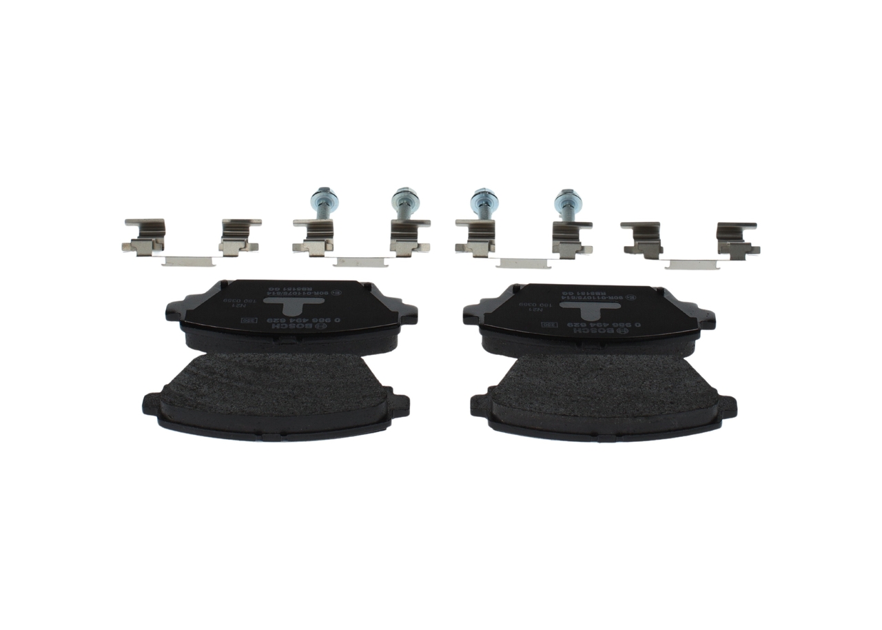 Brake Pad Set, disc brake - 0 986 494 629 BOSCH