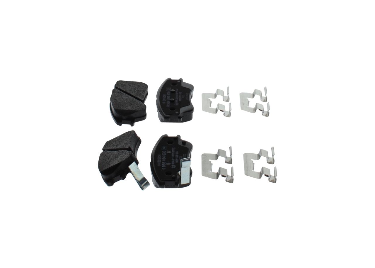 Brake Pad Set, disc brake - 0 986 494 630 BOSCH