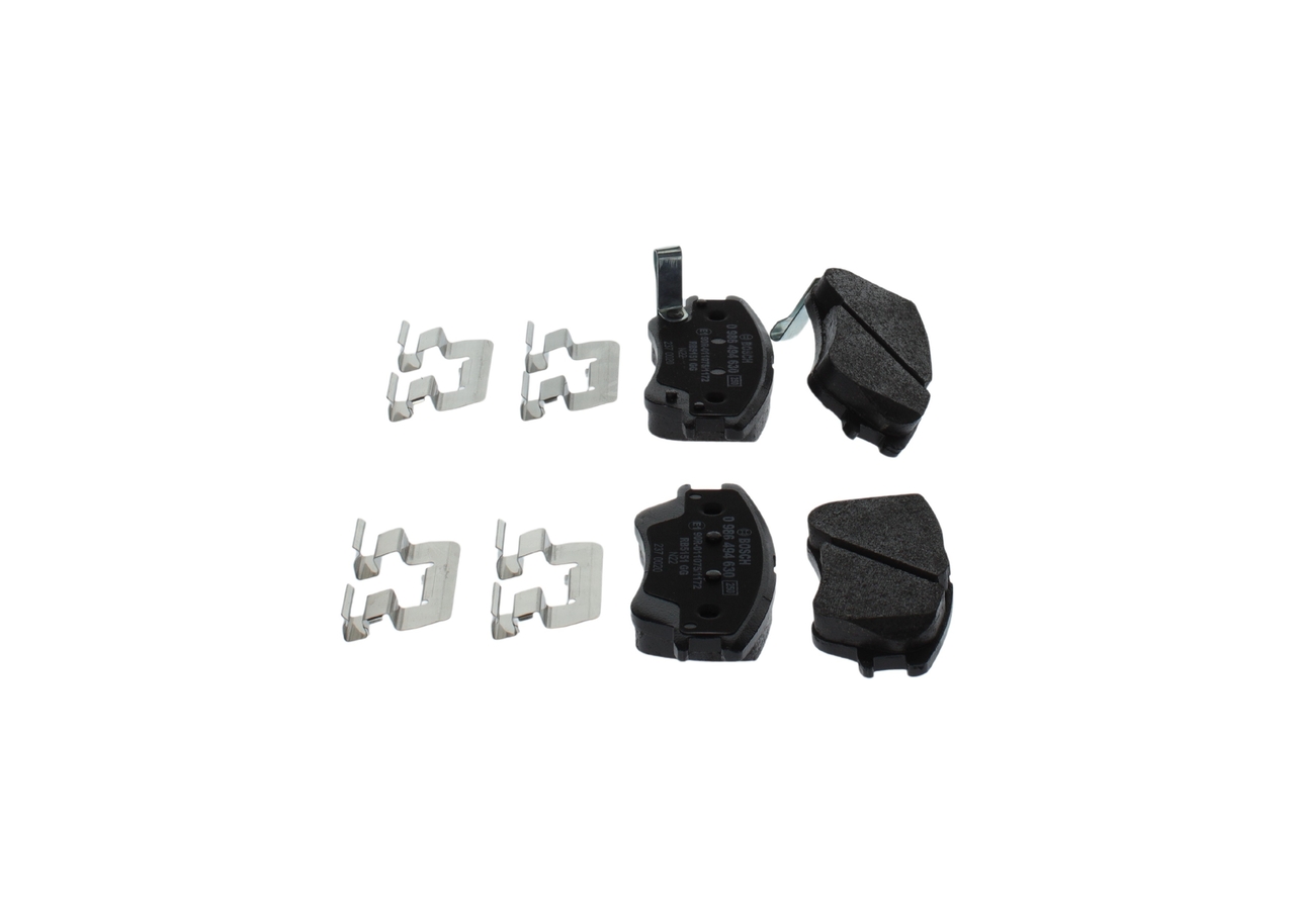 Brake Pad Set, disc brake - 0 986 494 630 BOSCH