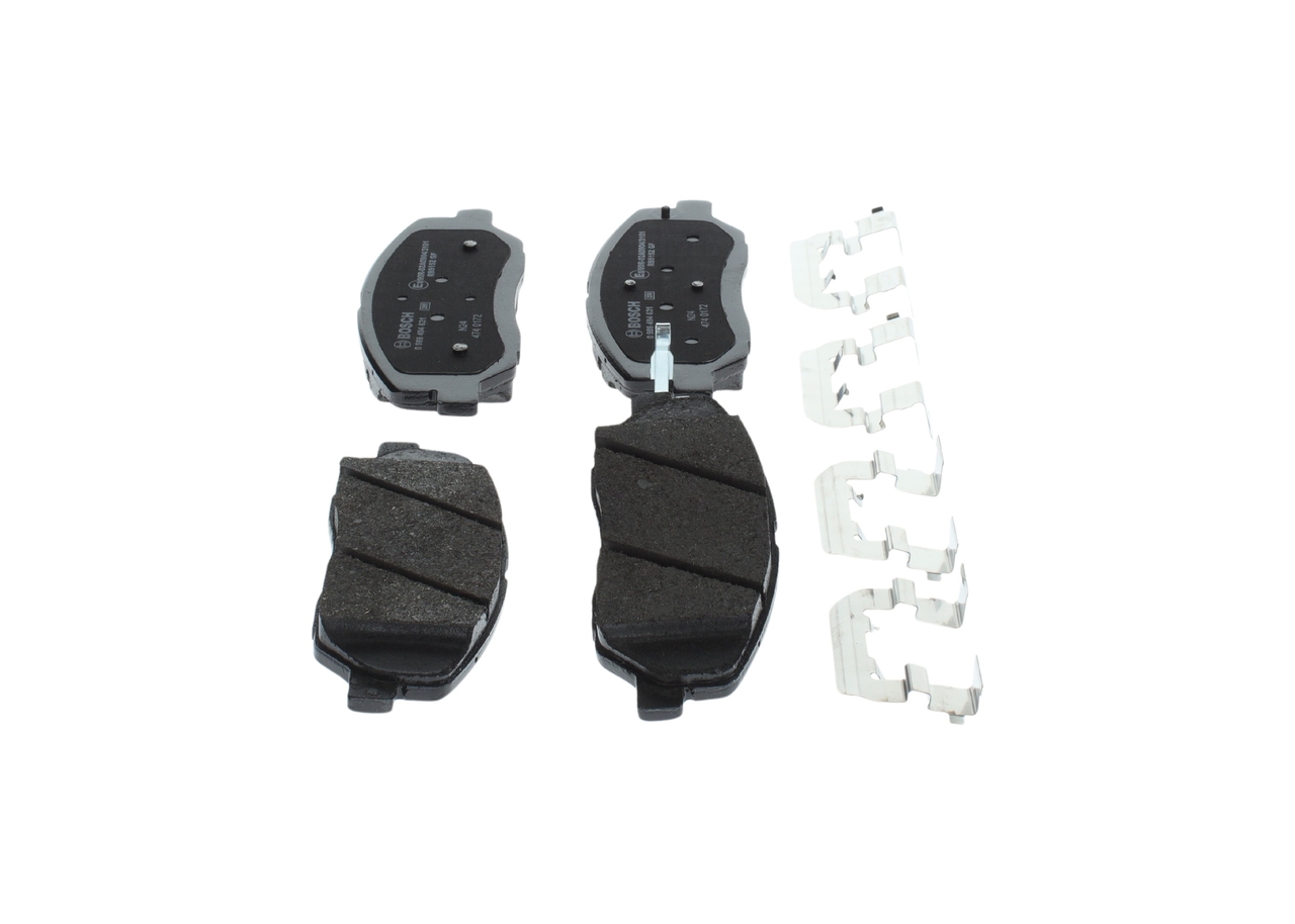 Brake Pad Set, disc brake - 0 986 494 631 BOSCH