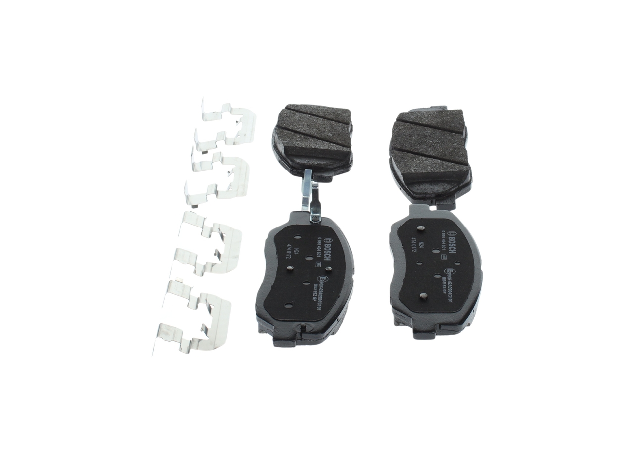 Brake Pad Set, disc brake - 0 986 494 631 BOSCH