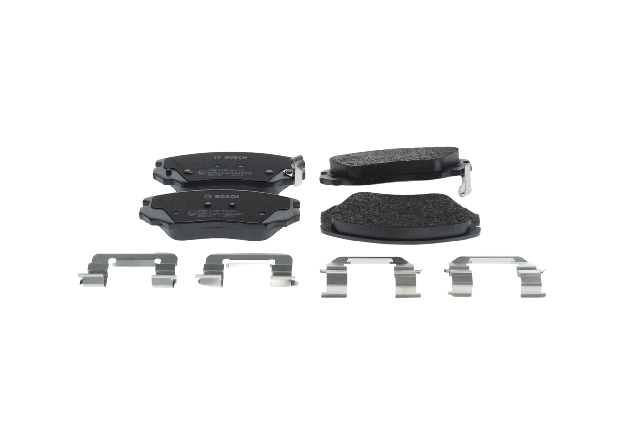 Brake Pad Set, disc brake - 0 986 494 632 BOSCH