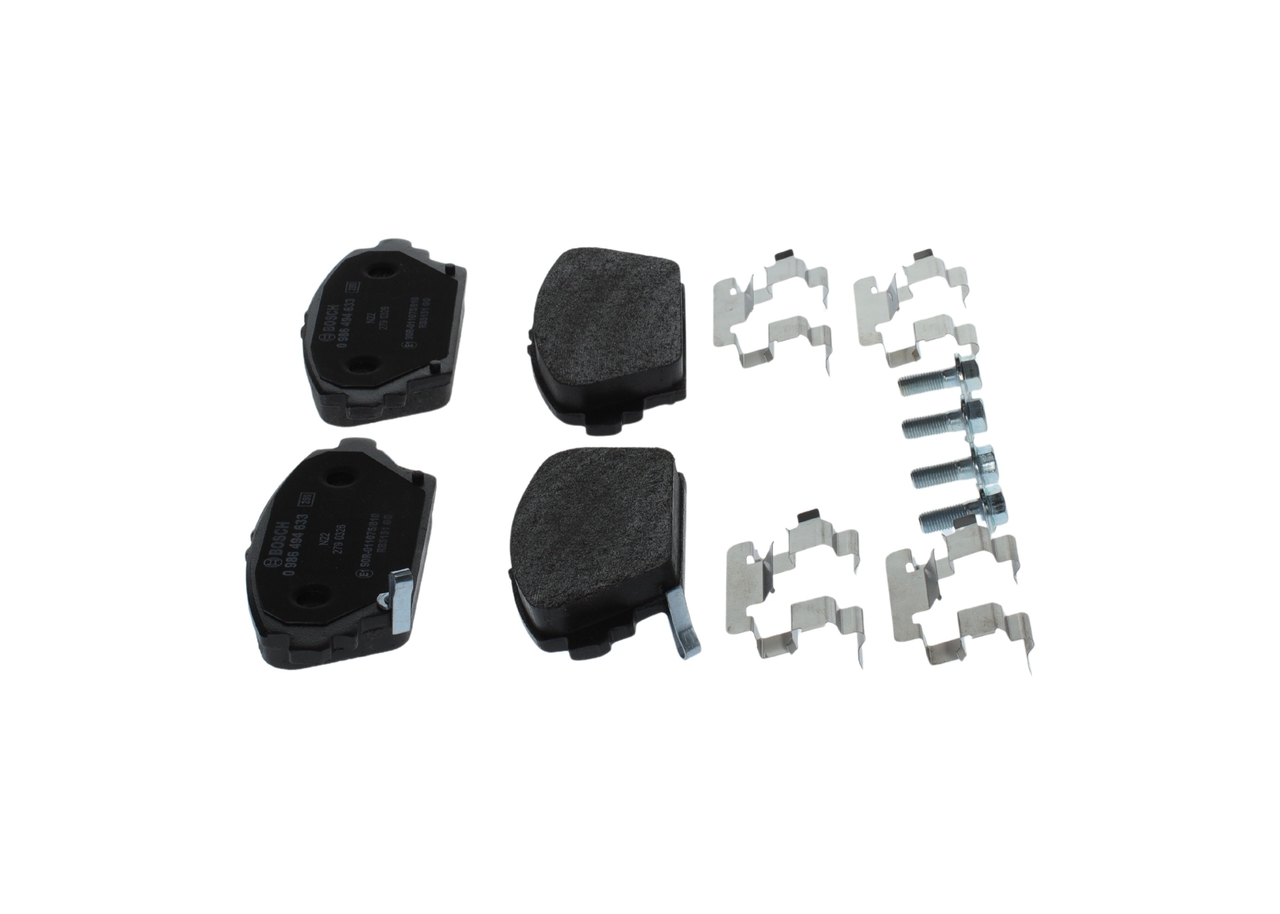 Brake Pad Set, disc brake - 0 986 494 633 BOSCH
