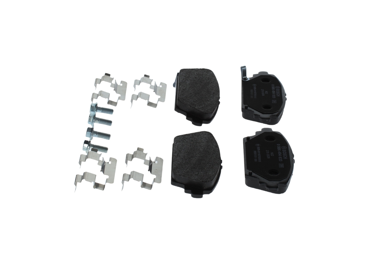Brake Pad Set, disc brake - 0 986 494 633 BOSCH