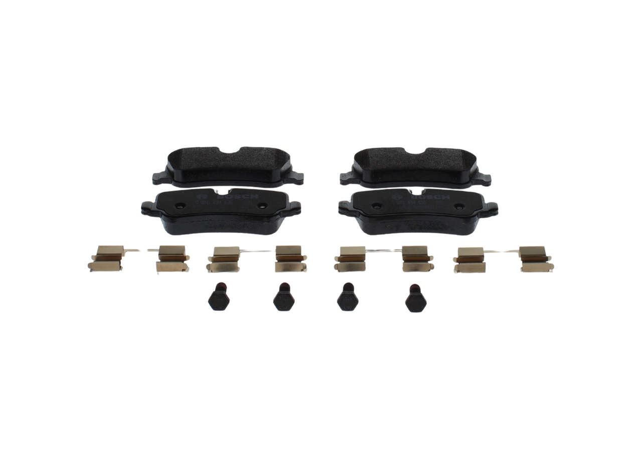 Brake Pad Set, disc brake - 0 986 494 636 BOSCH