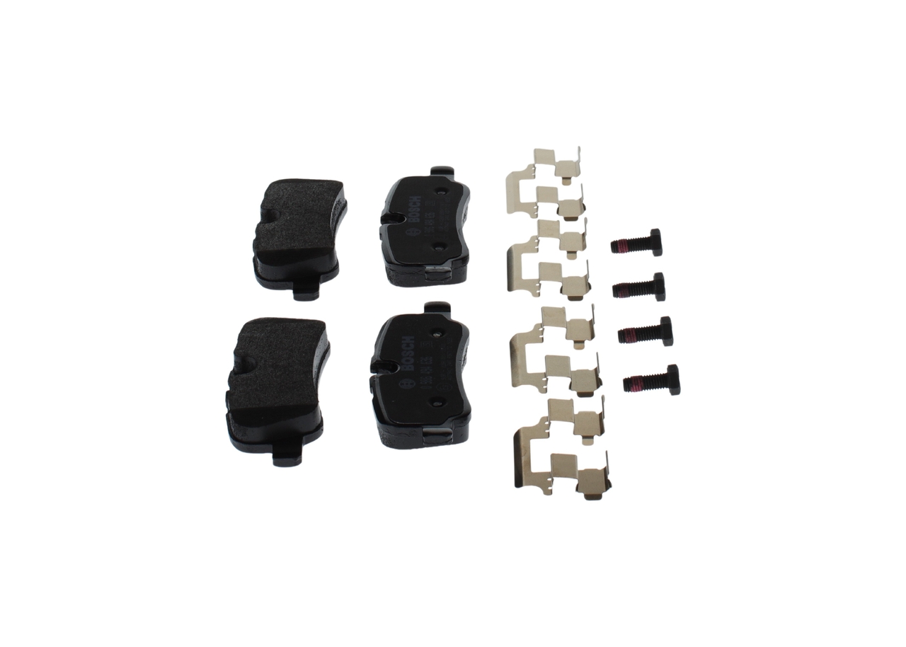 Brake Pad Set, disc brake - 0 986 494 636 BOSCH