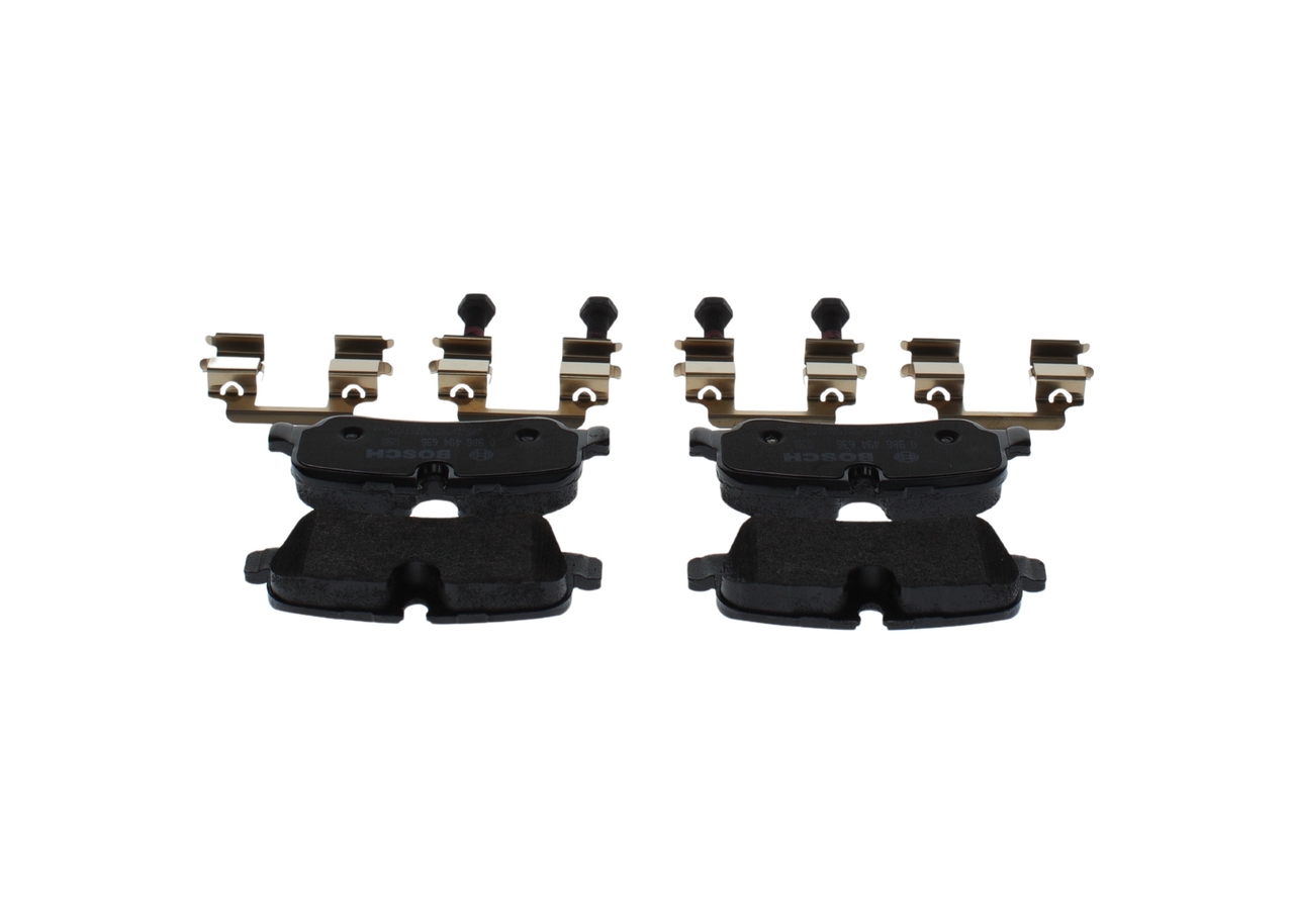 Brake Pad Set, disc brake - 0 986 494 636 BOSCH