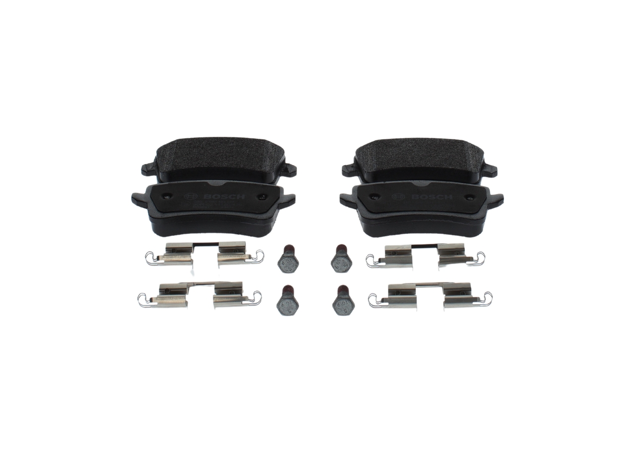 Комплект тормозных колодок, дисковый тормоз - 0 986 494 637 BOSCH