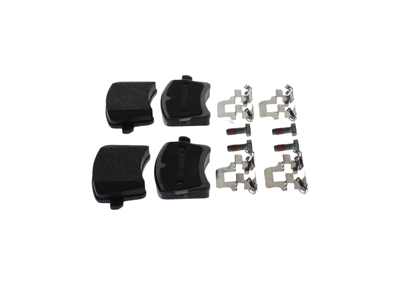 Brake Pad Set, disc brake - 0 986 494 637 BOSCH