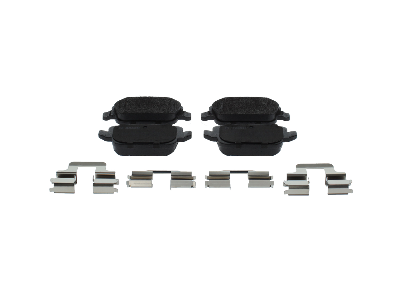 Комплект тормозных колодок, дисковый тормоз - 0 986 494 639 BOSCH