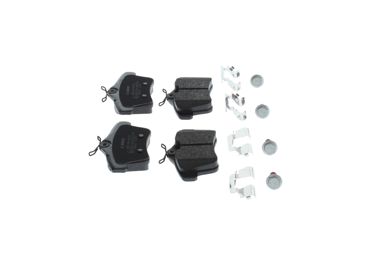 Brake Pad Set, disc brake - 0 986 494 640 BOSCH