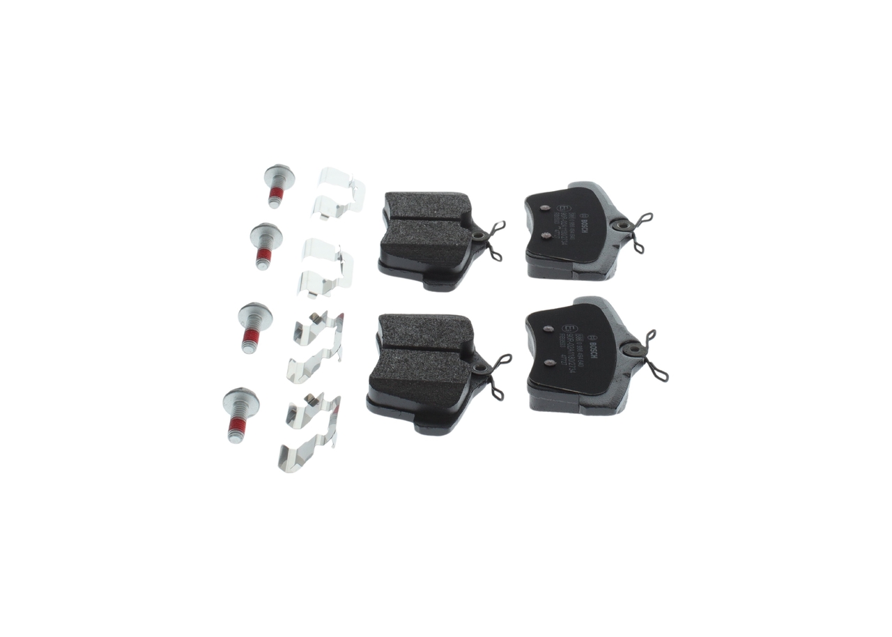 Brake Pad Set, disc brake - 0 986 494 640 BOSCH