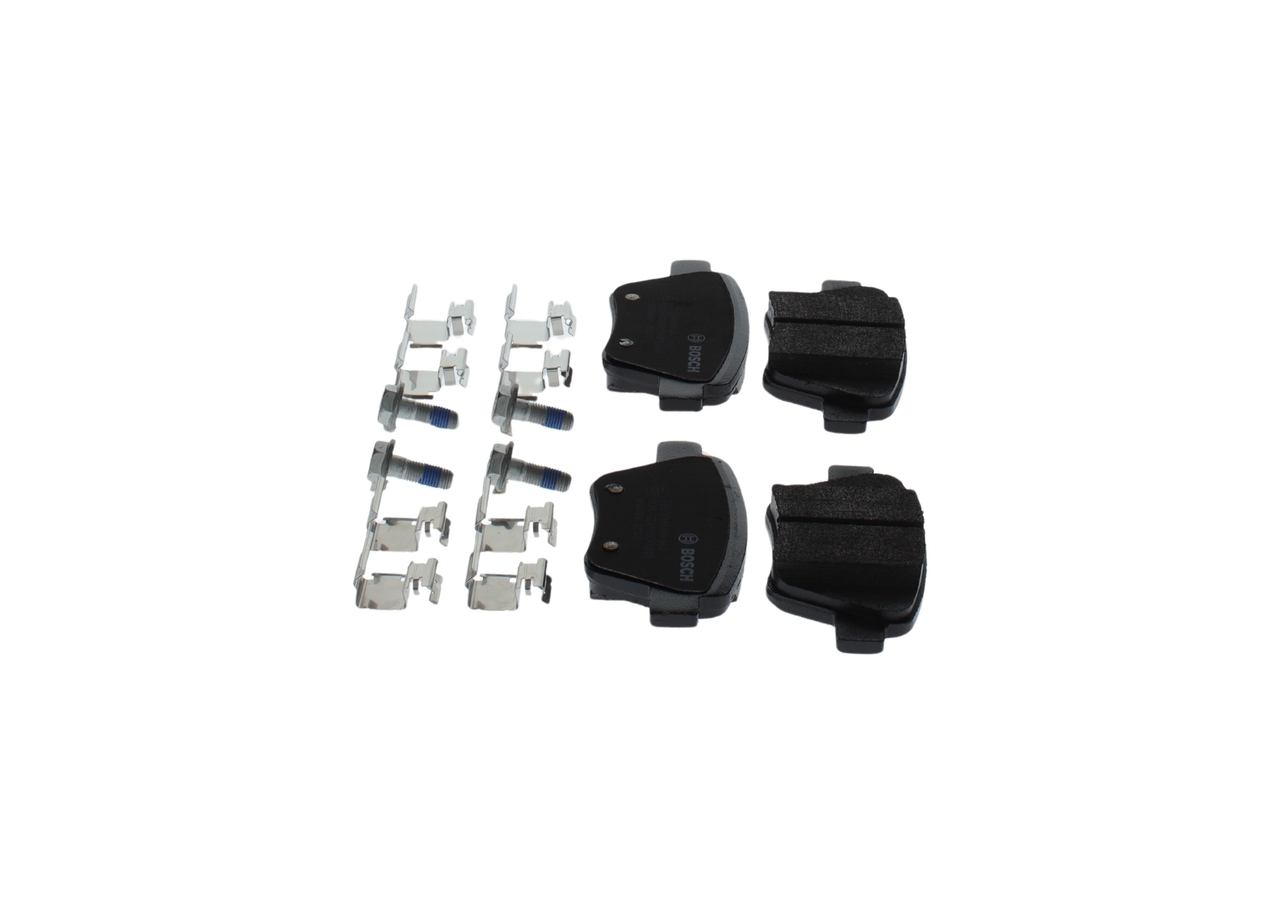 Brake Pad Set, disc brake - 0 986 494 643 BOSCH