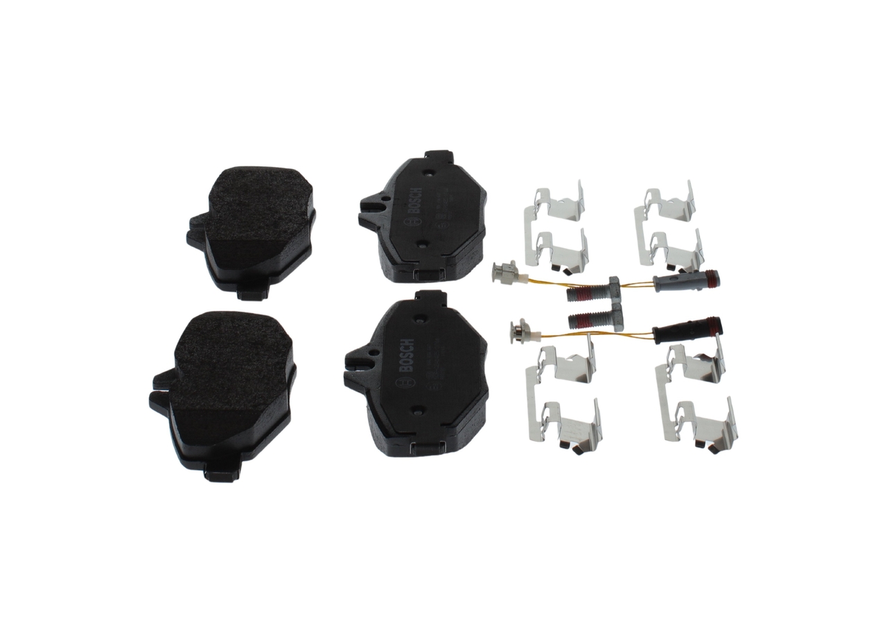 Brake Pad Set, disc brake - 0 986 494 647 BOSCH