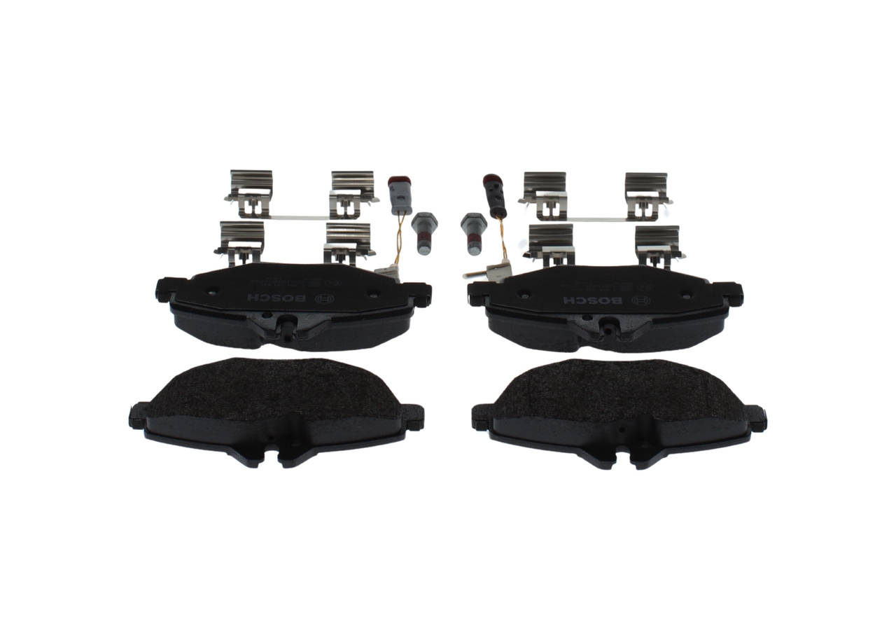 Brake Pad Set, disc brake - 0 986 494 647 BOSCH