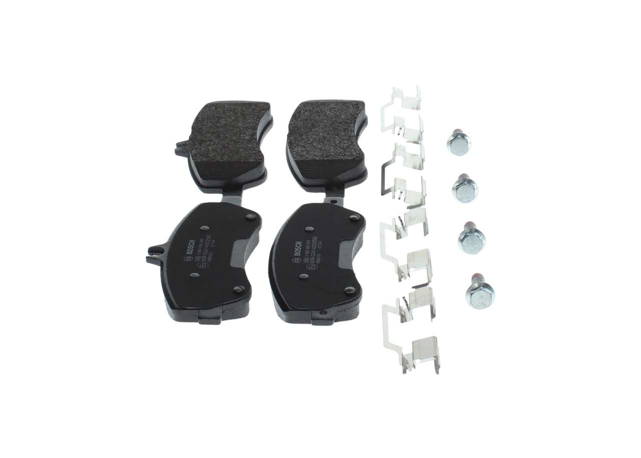 Brake Pad Set, disc brake - 0 986 494 648 BOSCH