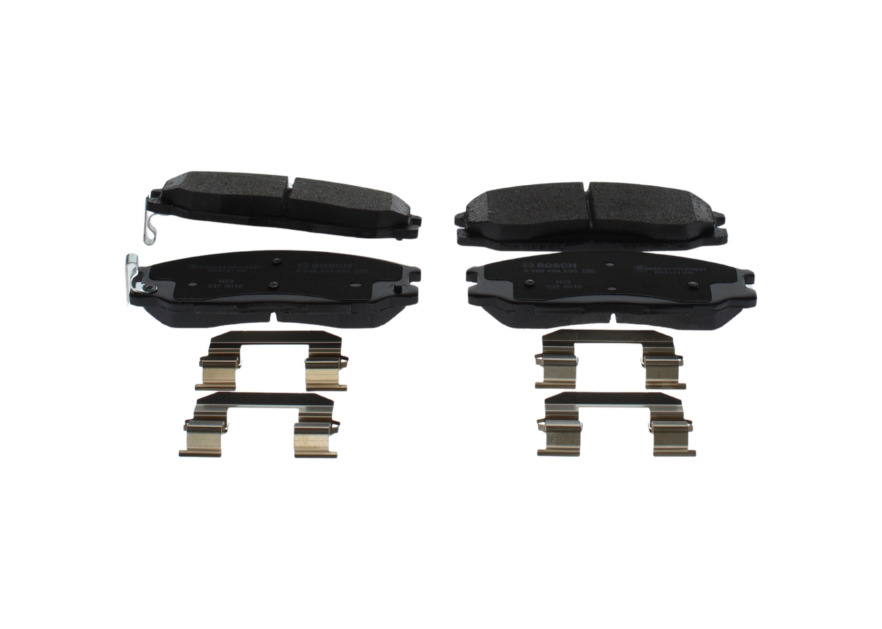 Brake Pad Set, disc brake - 0 986 494 650 BOSCH