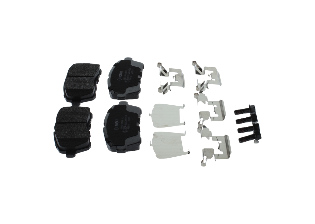 Brake Pad Set, disc brake - 0 986 494 652 BOSCH