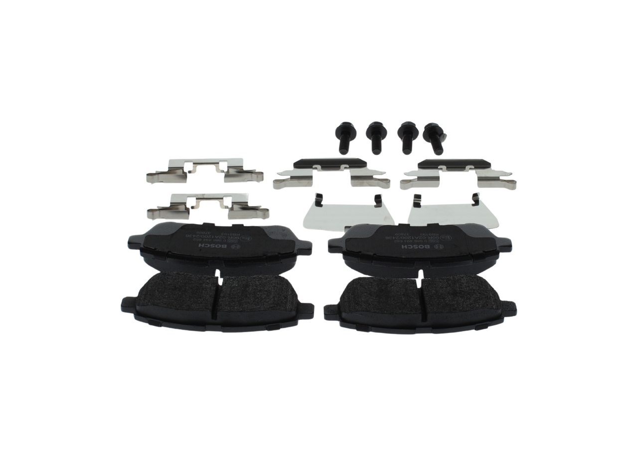 Brake Pad Set, disc brake - 0 986 494 652 BOSCH