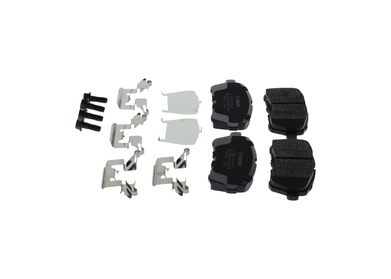 Brake Pad Set, disc brake - 0 986 494 652 BOSCH