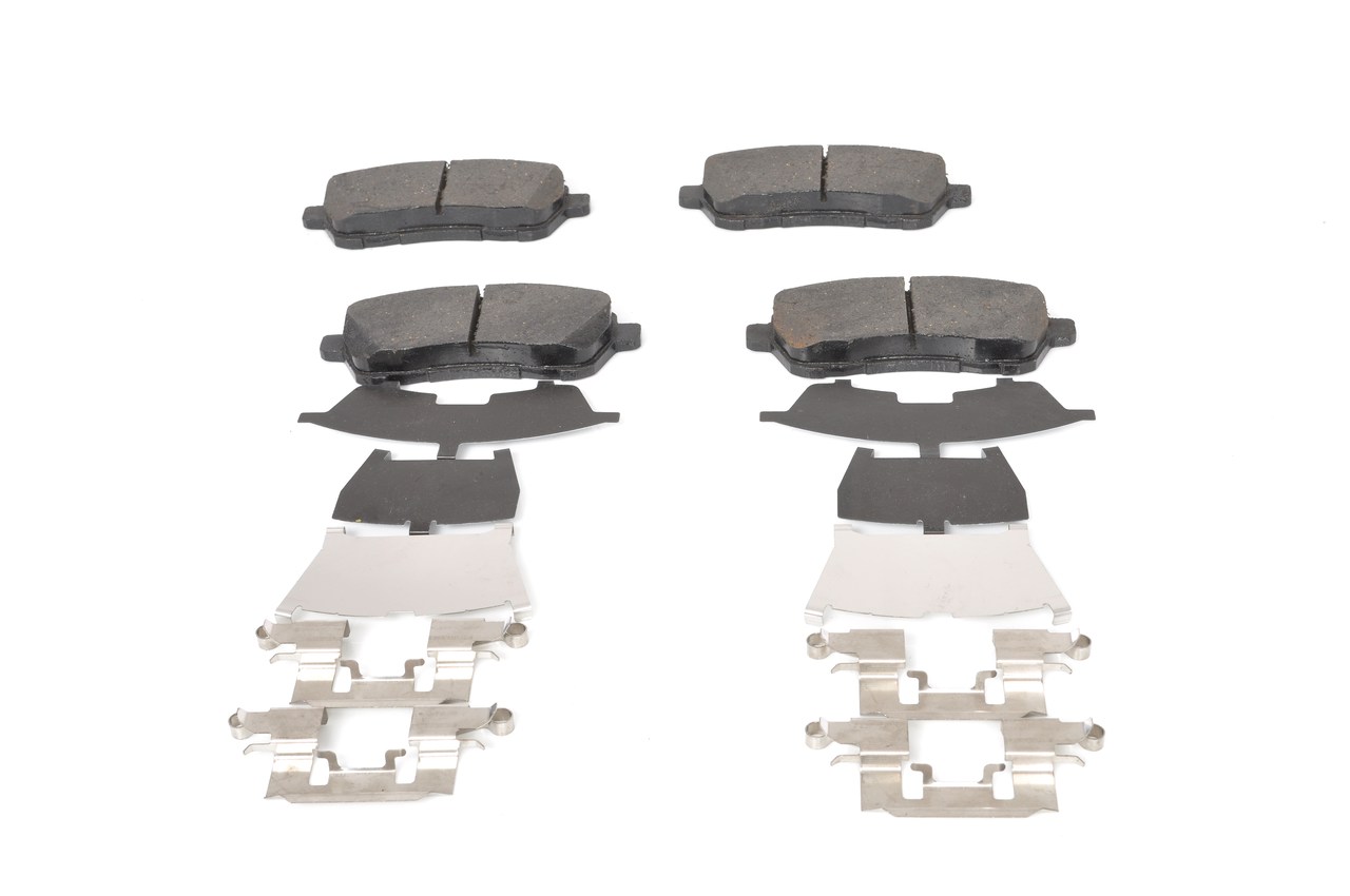 Brake Pad Set, disc brake - 0 986 494 652 BOSCH