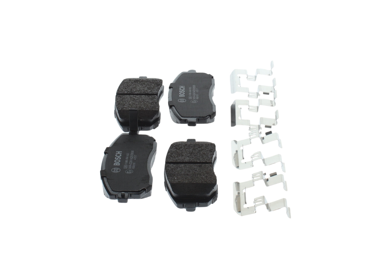 Brake Pad Set, disc brake - 0 986 494 653 BOSCH