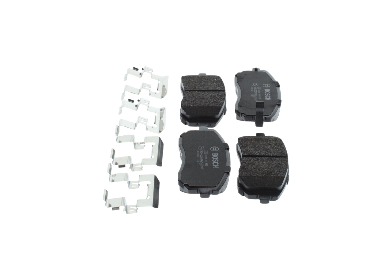 Brake Pad Set, disc brake - 0 986 494 653 BOSCH