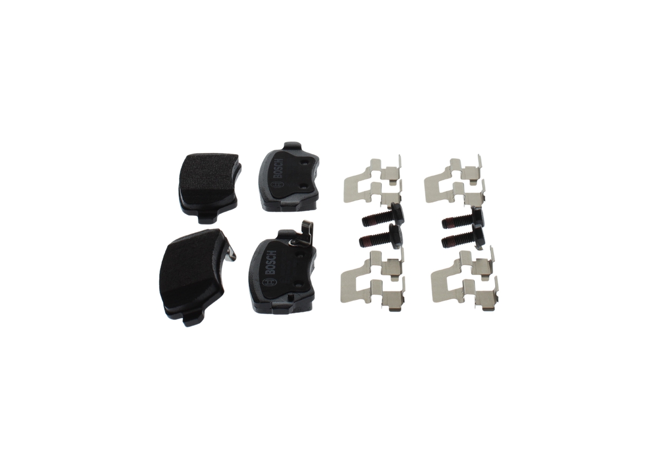 Bremsbelagsatz, Scheibenbremse - 0 986 494 654 BOSCH