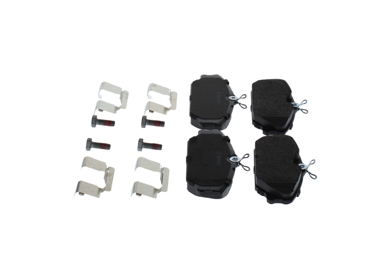 Brake Pad Set, disc brake - 0 986 494 656 BOSCH