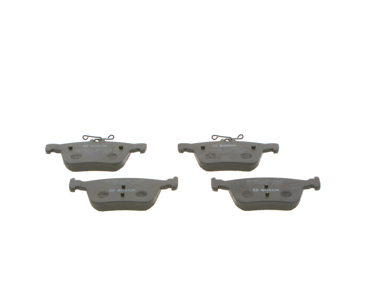 Brake Pad Set, disc brake - 0 986 494 659 BOSCH