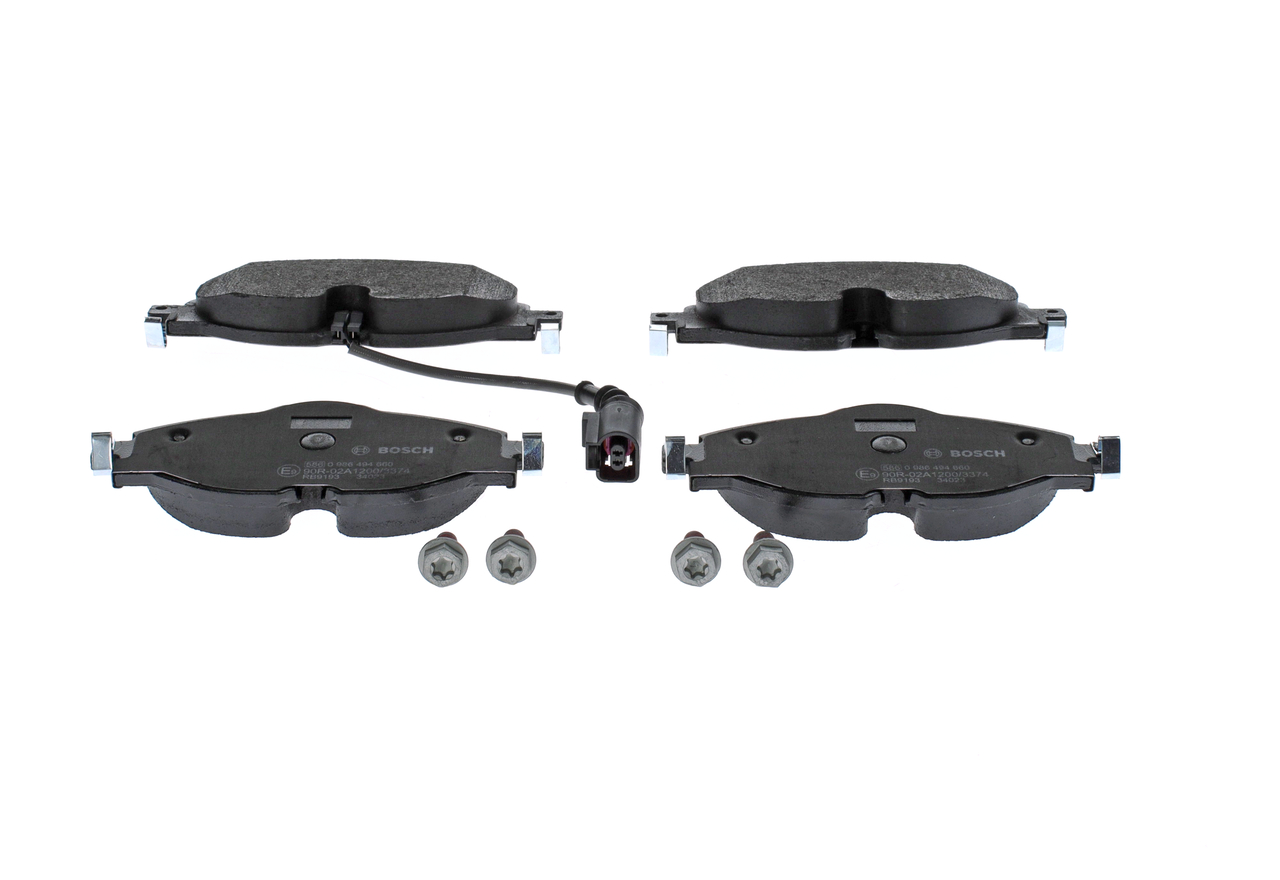 Kit pastiglie freno, Freno a disco - 0 986 494 660 BOSCH