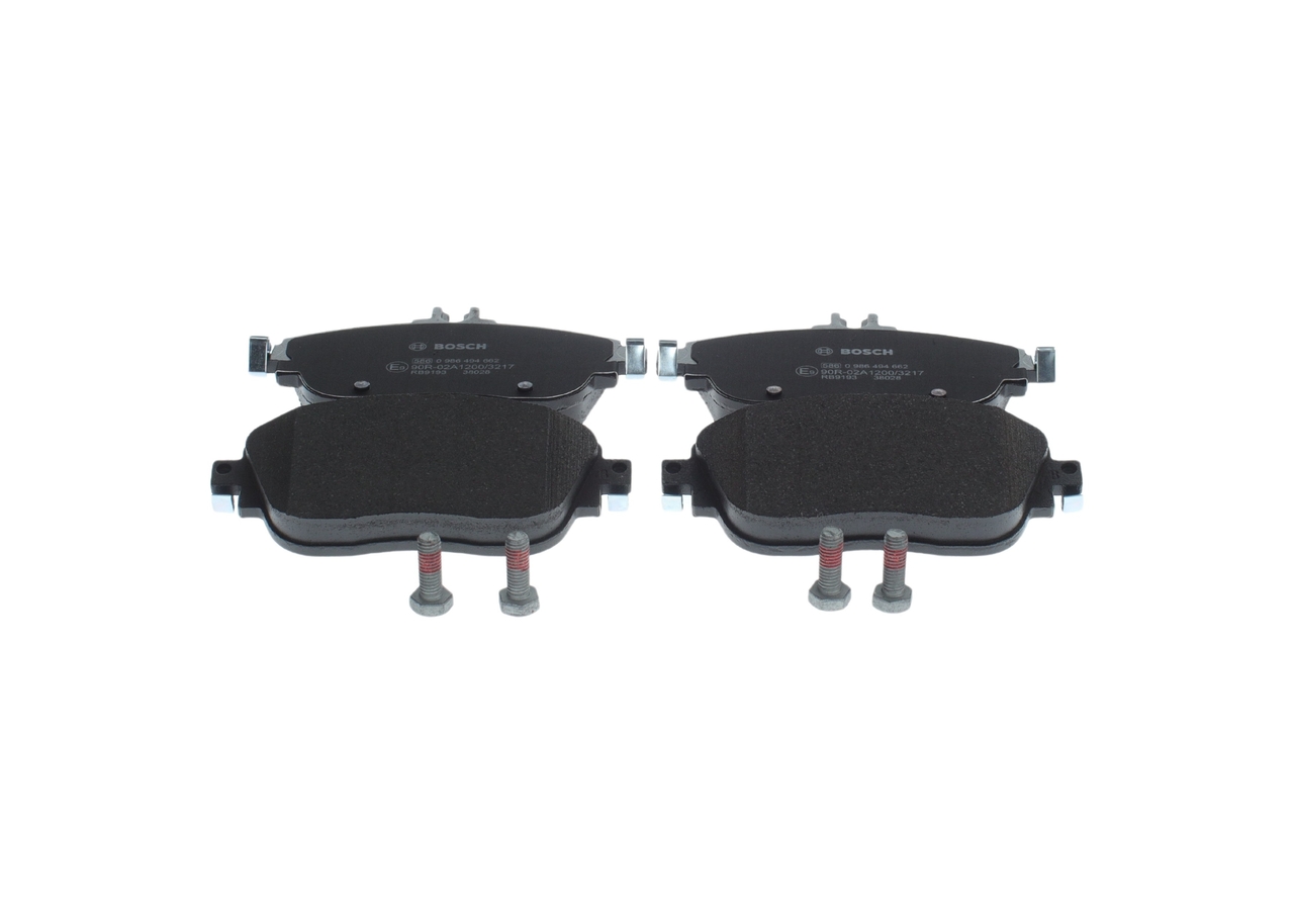 Brake Pad Set, disc brake - 0 986 494 662 BOSCH