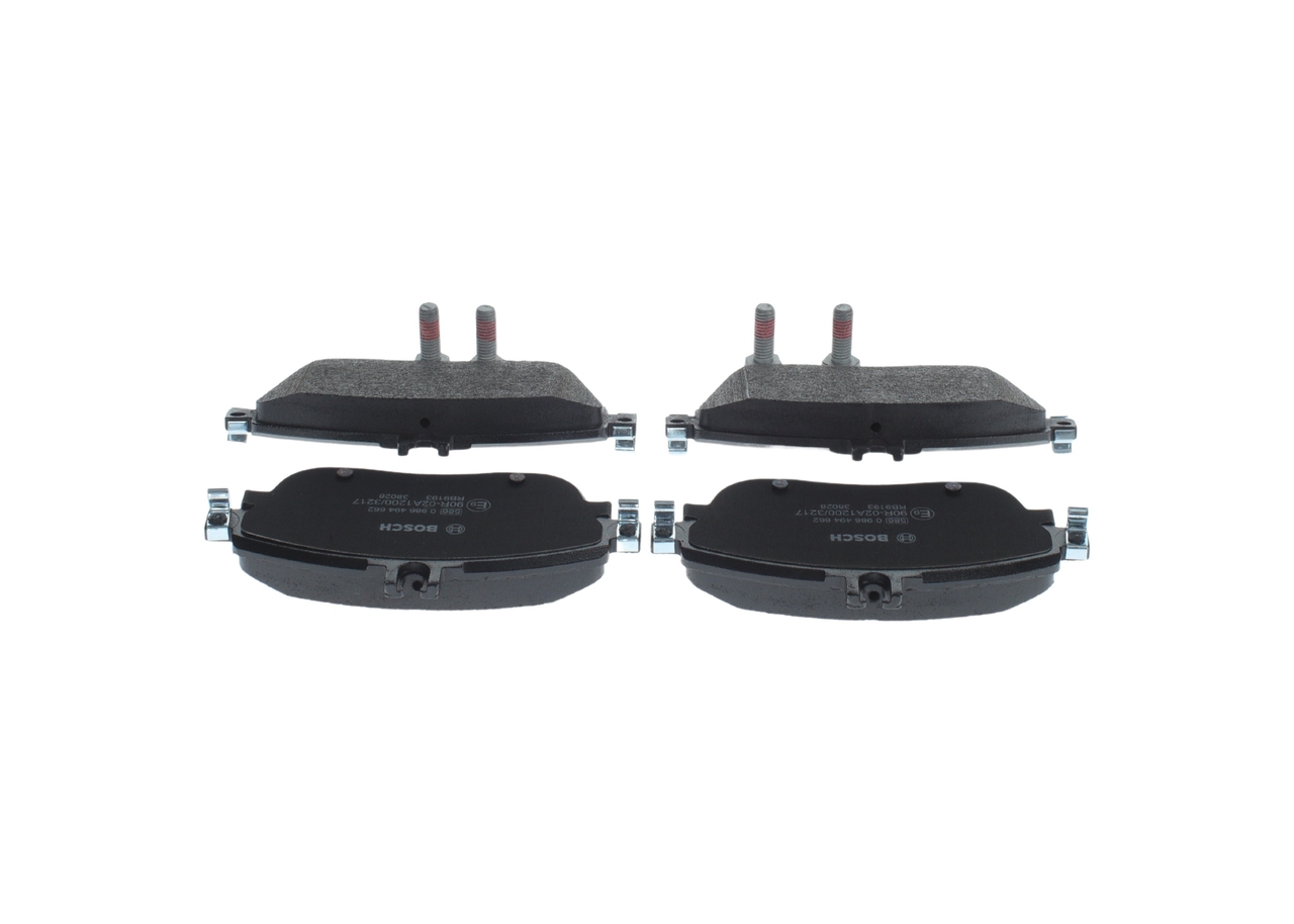 Brake Pad Set, disc brake - 0 986 494 662 BOSCH