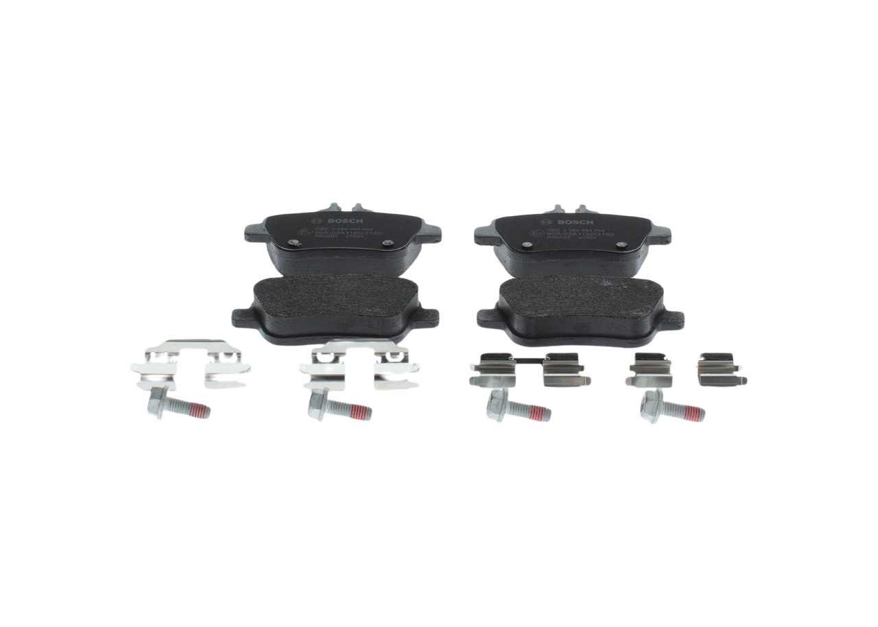 Brake Pad Set, disc brake - 0 986 494 664 BOSCH