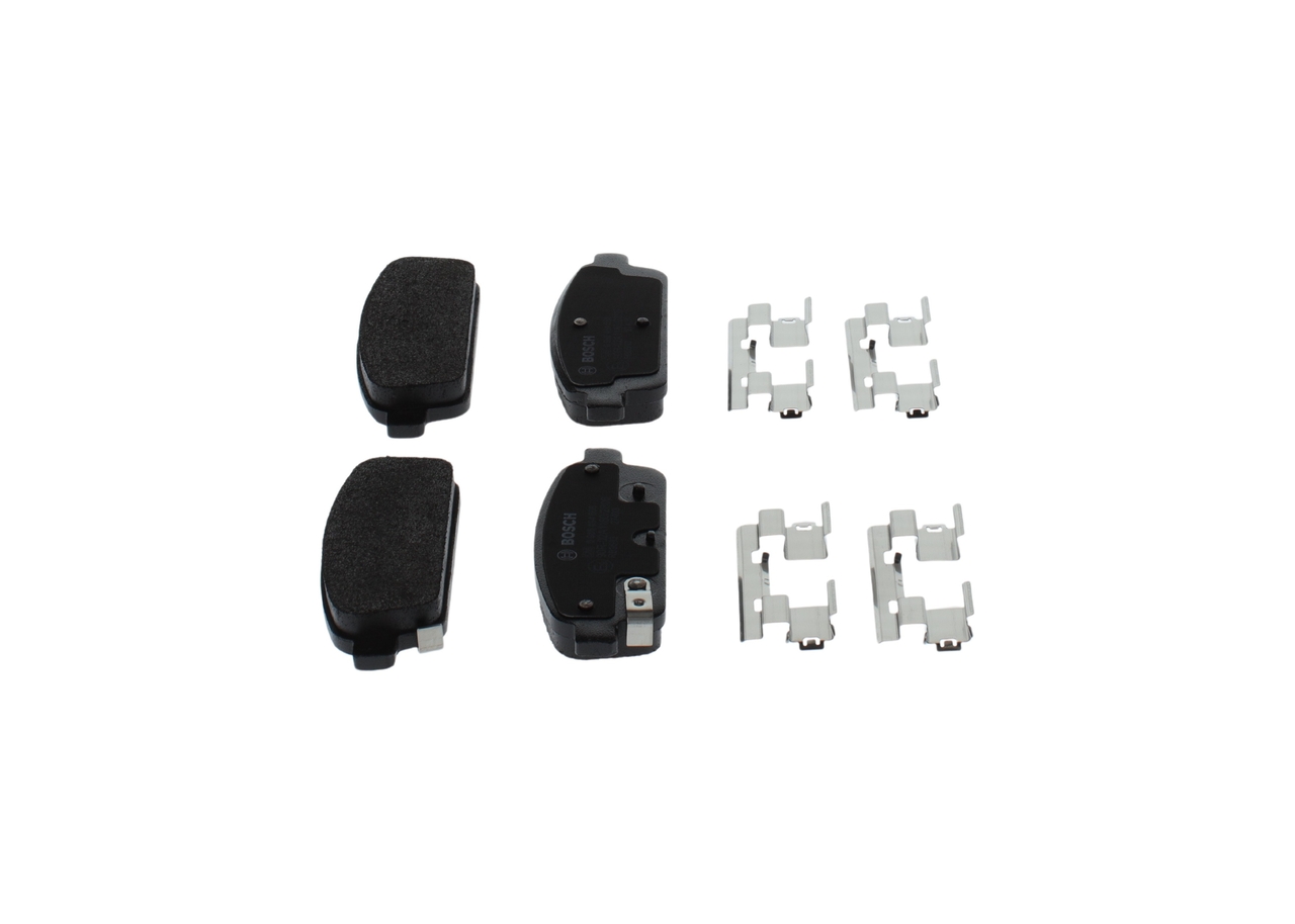 Brake Pad Set, disc brake - 0 986 494 666 BOSCH
